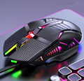 LED Backlit Wired Mouse