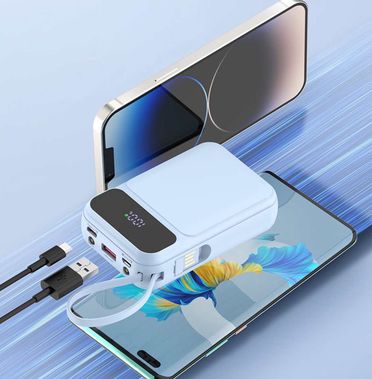 Portable LED Power Bank