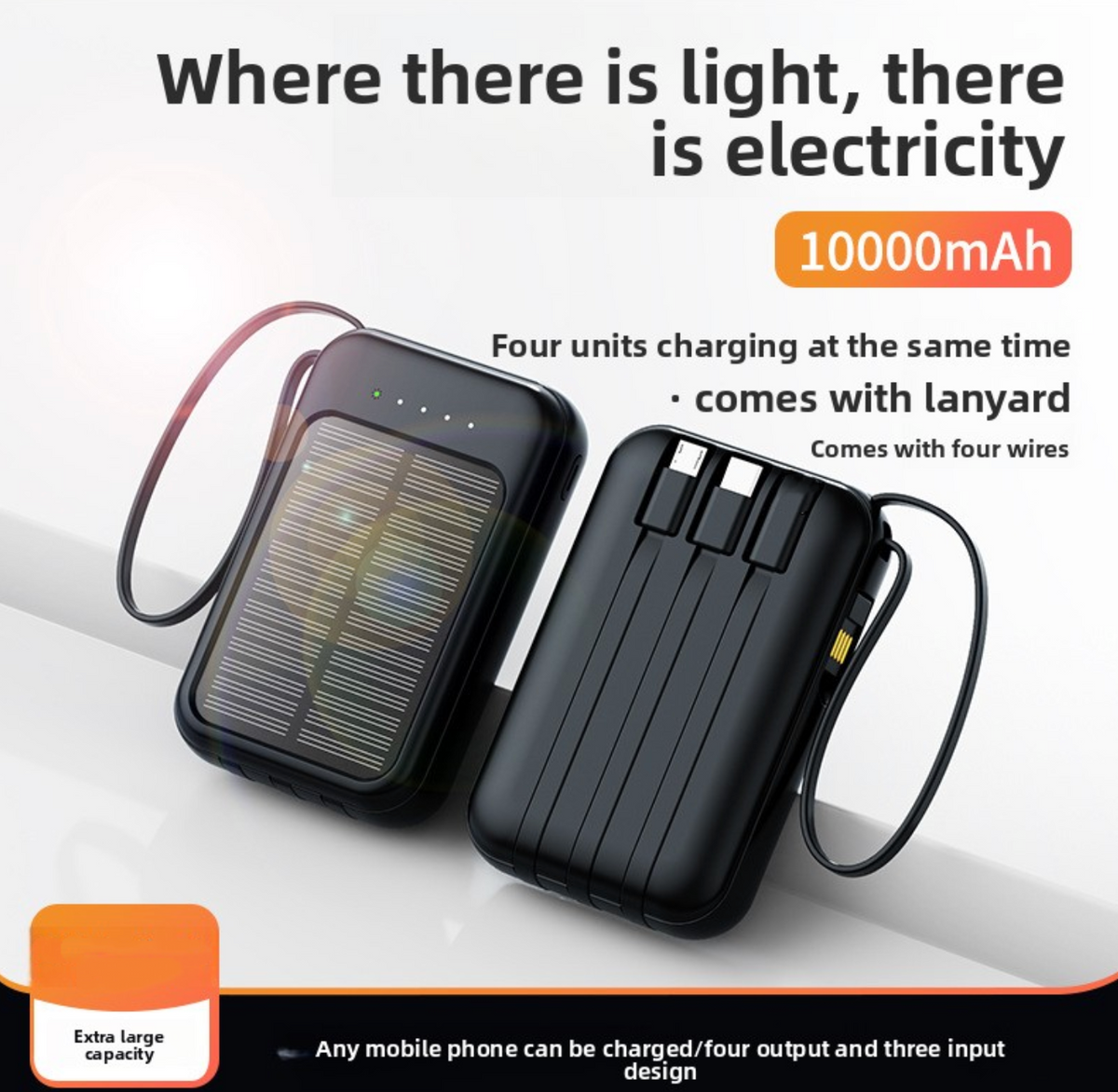 Compact USB Portable Power Bank